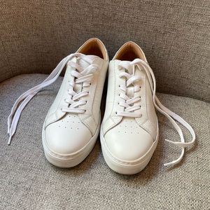 GREATS White leather sneakers
